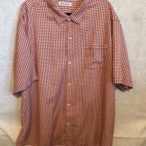 Tommy Bahama Camp Shirt, 3XL, 100% Silk